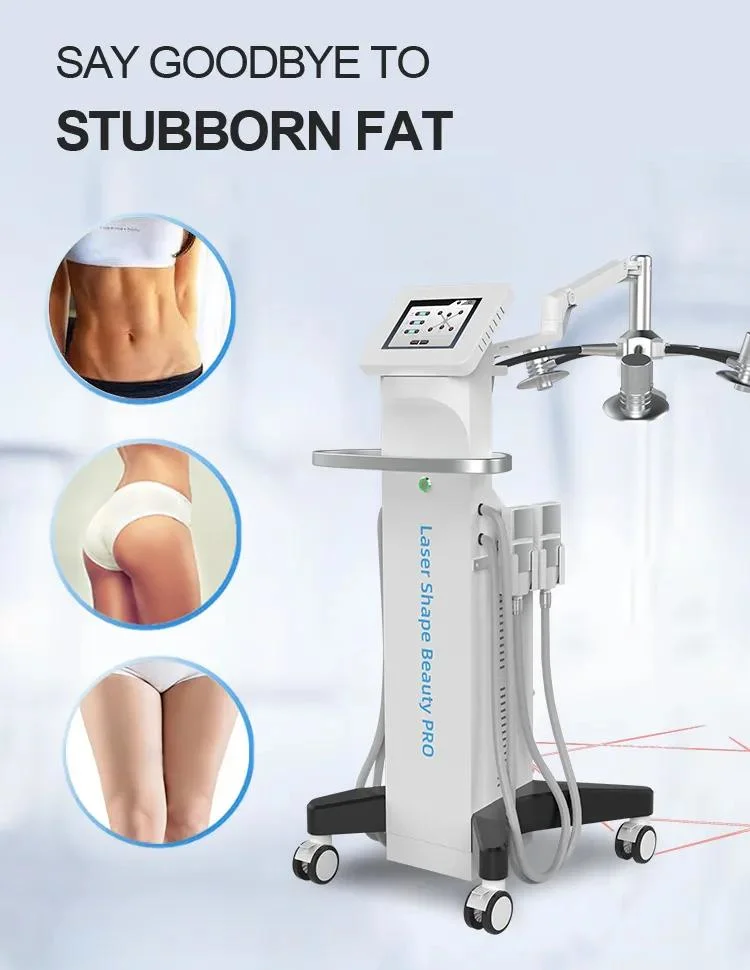 3 in One 6D Laser 635nm Non Invasive Cold Fat Removal Therapy Body Slimming Machine