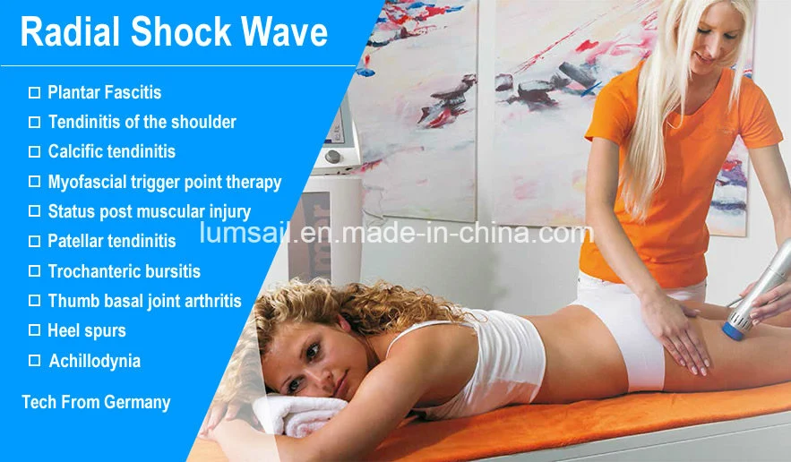 Extracorporeal Shock Wave Therapy Equipment Acoustic Shock Wave Therapy Machine