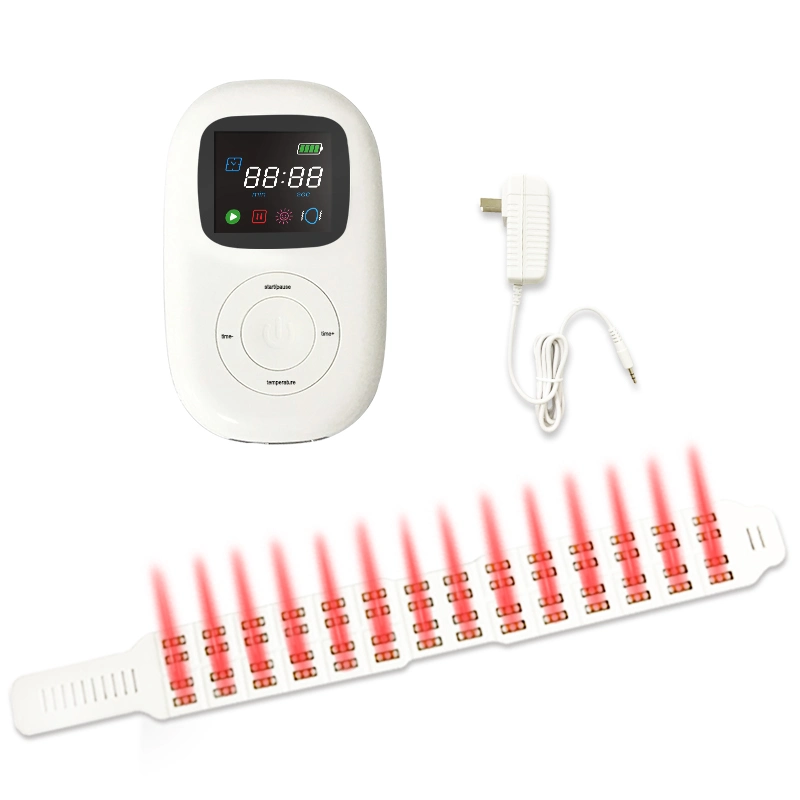 Lllt Low Level Cold Laser Acupuncture Device for Spondylosis Neck Cervical Traction Machine Physical Therapy Equipment