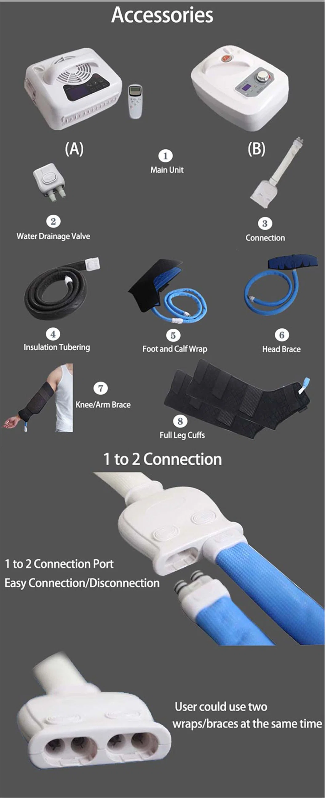 Rehabilitation Therapy Therapeutic Cold Laser Therapy Machine for Body Pain Relief