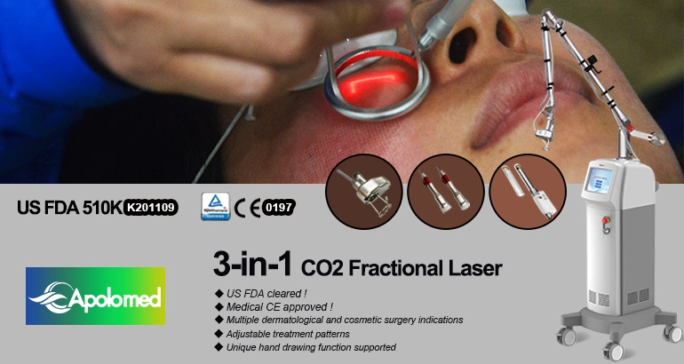 CO2 Fractional Laser Super Effect CO2 Cold Fractional Laser Equipment with Low-Maintaining Cost