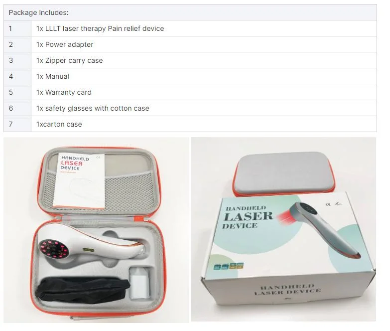 New! 808nm at-Home Laser-Therapy Pain-Relief Device Pain Buster