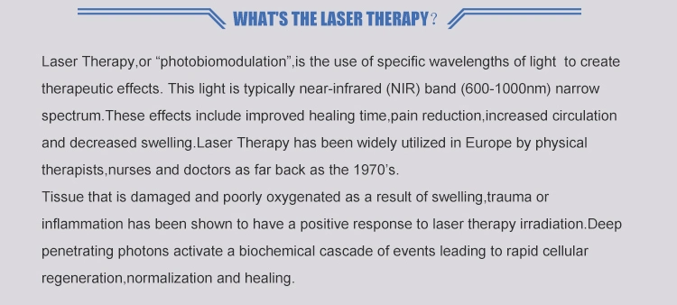 CE Approved Best 980nm Laser Physical Therapy Equipments in Chiropractic