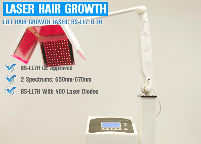 Low Level Laser Therapy for Hair Loss Treatment 400 Diode Laser Hair Regrowth Machine