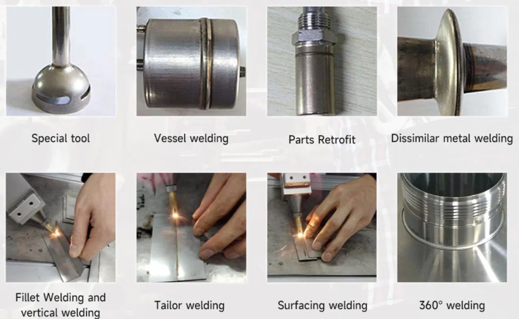 Portable Continuous Max Fiber Source Laser Welding Cutting for Metal Aluminium Carbon Steel