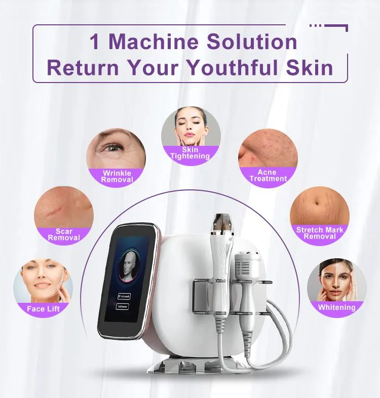 2023 Secret RF Microneedling Tips Portable Fractional RF Microneedle Machine