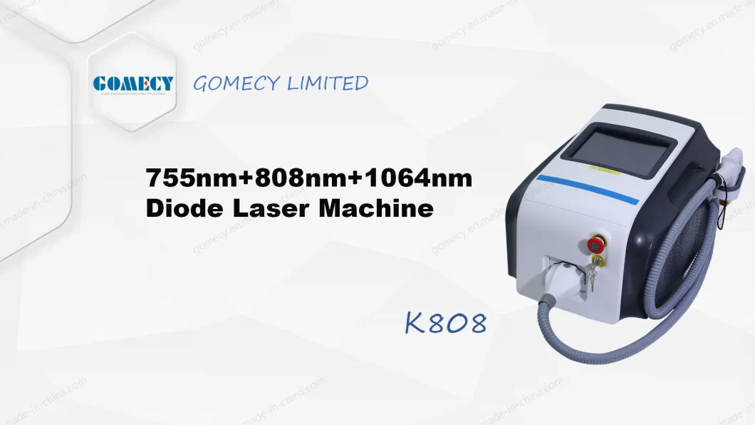 2024 Factory Price 3 Wave Diode Laser Hair Removal Machine Gomecy Factory SPA Clinic Treatment