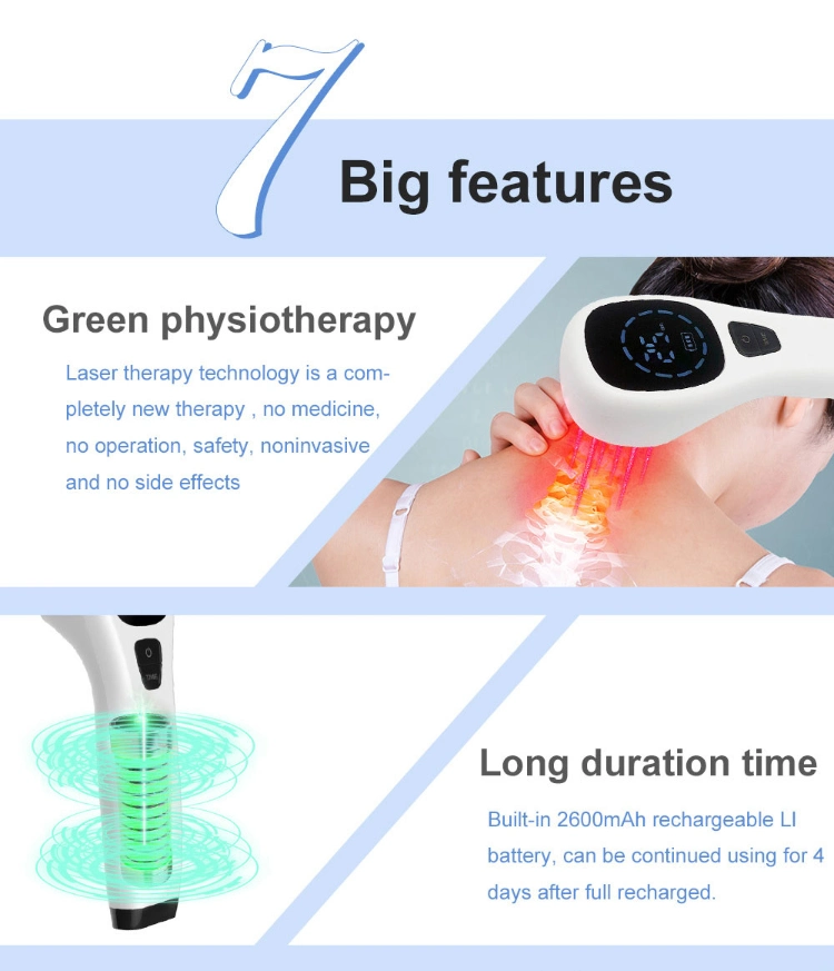 Pain Relief Cold Laser Therapy Device for Knee Shoulder Back Joint