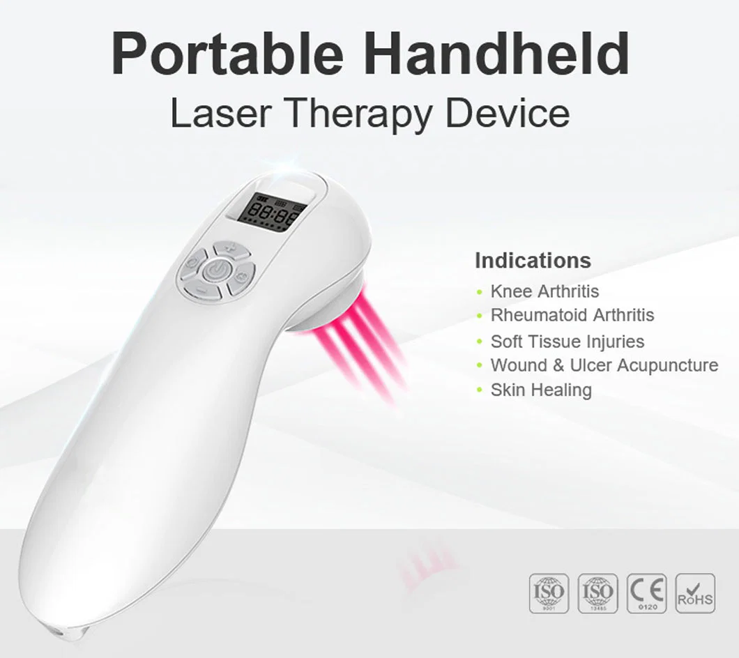 808nm and 650nm Veterinary Cold Laser Therapy Soft Laser Device