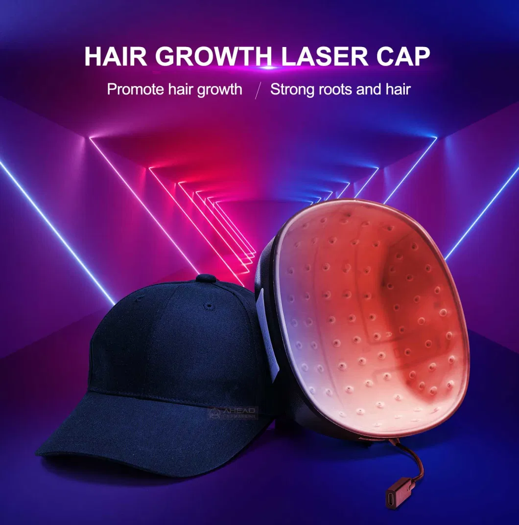 High Quality Infrared Scalp Hair Regrowth Treatment Hair Growth Low Laser Level Cap Machine for Men and Bald Hair