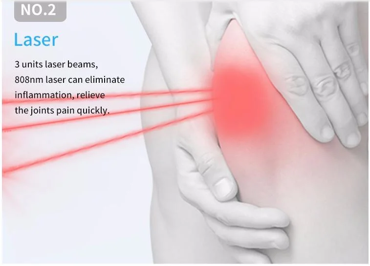 Laser Therapy Magnetic Massage for Knee Joint, Elbow, Joint and Shoulder Arthritis Pain Vibrator