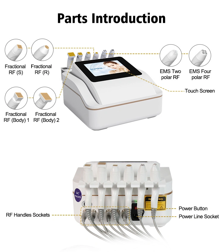 Portable Fractional RF Ther-Mage Machine for Skin Lifting Anti Aging Skin Rejuvenation