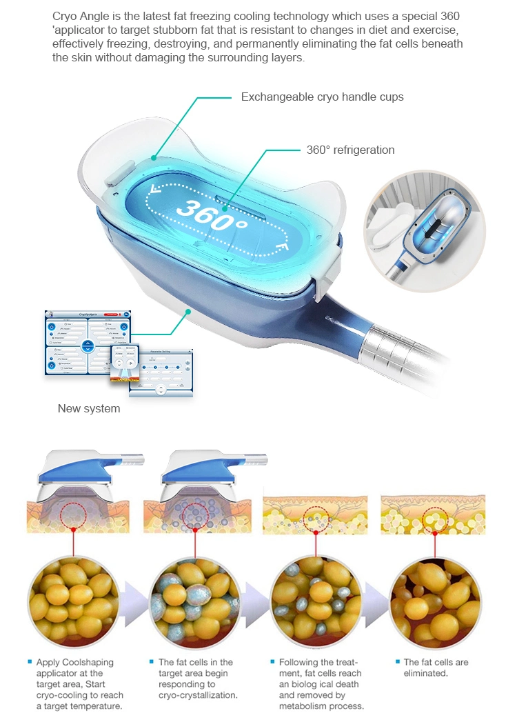 Multifunctional RF Ultrasound Cavitation Vacuum Lipo Laser Slimming Cryolesia