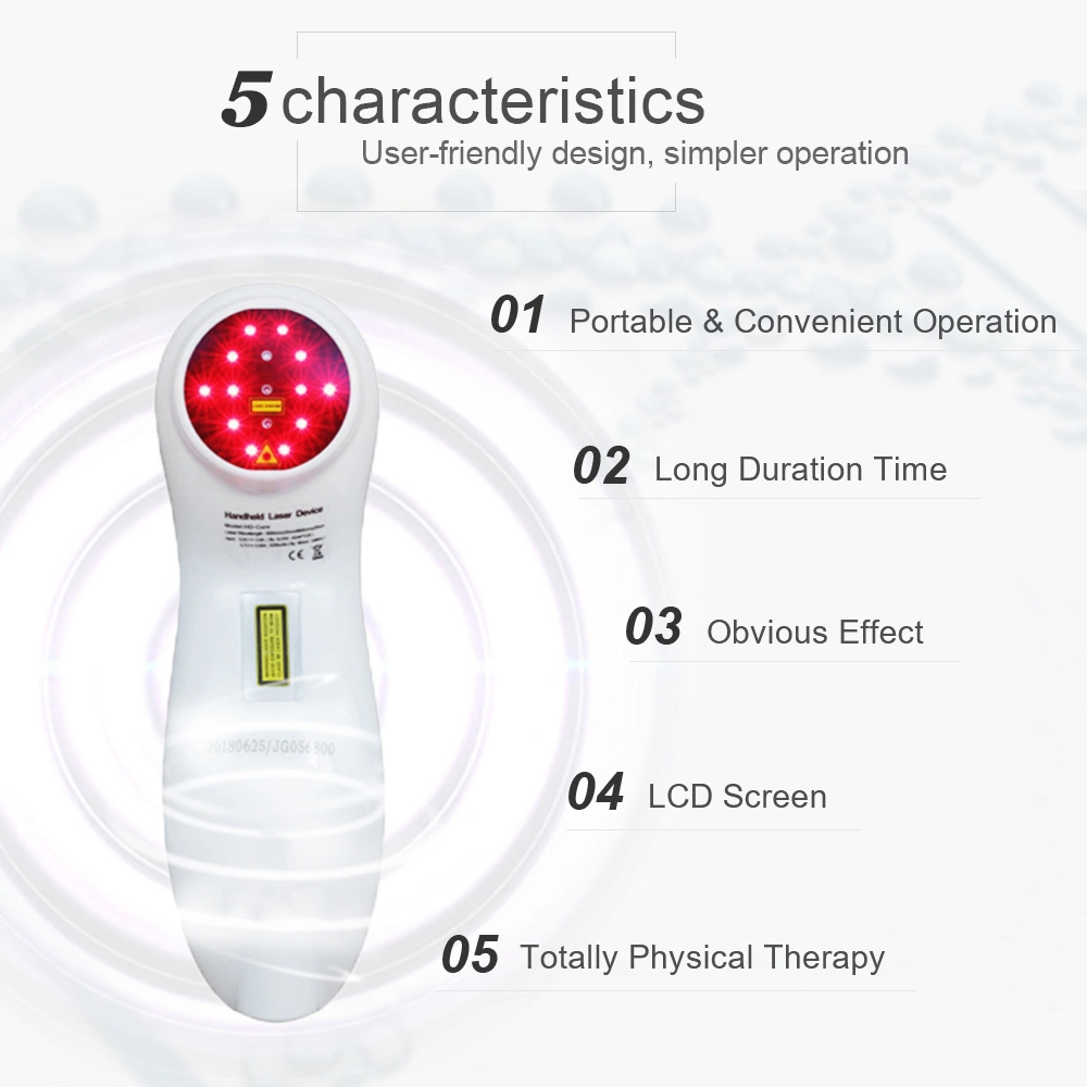 808nm and 650nm Veterinary Cold Laser Therapy Soft Laser Device