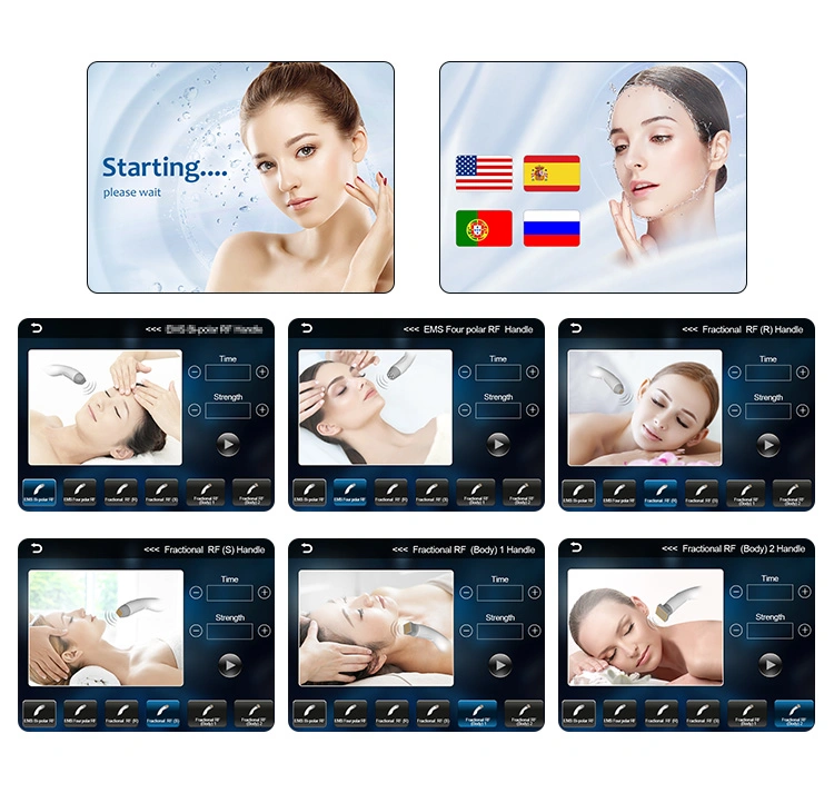 Portable Fractional RF Ther-Mage Machine for Skin Lifting Anti Aging Skin Rejuvenation