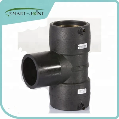 PE/HDPE Piping Fittings Electro Fusion Equal Tee 75-75-75 SDR11