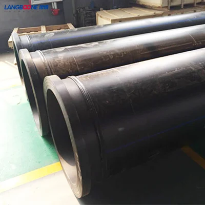 SDR17 SDR9 HDPE Pipe PE Soild Water Supply Pipes for Chemical Plant