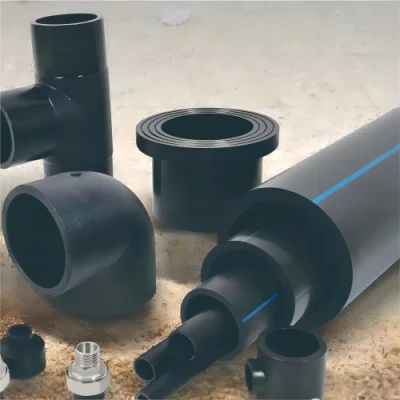 Black Blue Color PE Drain-Pipe Plastic Irrigation HDPE Pipe Supply HDPE Pipe