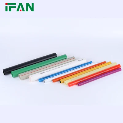 Ifan Pex PPR PVC CPVC UPVC HDPE Pph Plastic Plumbing Aluminum Corrugated Insulated Composite Water Gas Floor Heating Pipe