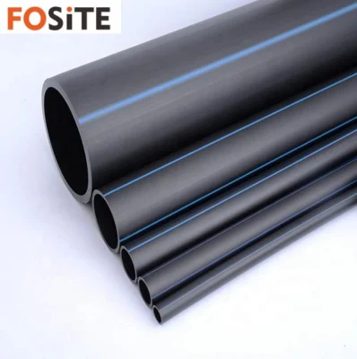  ISO4427 China Suppliers HDPE Pipe PE100 Tube HDPE Water Pipes and Fittings Polythene Poly Pipe