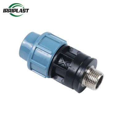 Good Quality Pn16 HDPE Male Adaptor with Bress Threaded Insert