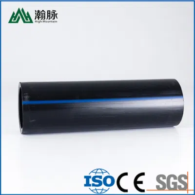 China Supplier Good Quality 24 Inch HDPE Drain Pipe Water Supply System Plastic Tube Agriculture