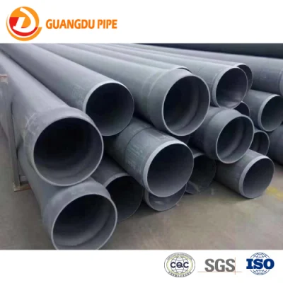 PVC Fire Resistant PVC Pipes Electrical Conduit for Wire Protection Hard Tube