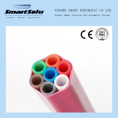 7 Ways Hexagon Shape Micro Duct HDPE Pipe for Air Blown Fiber Optic Cable Microduct