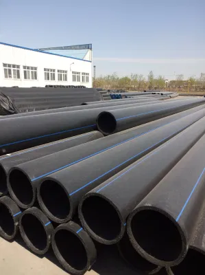 Factory HDPE Gasoline Natural Gas Pipe / Plastic Water Pipe for Sale