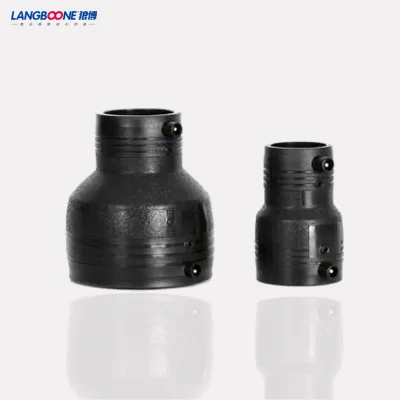 ISO1587 Standard HDPE Electric Fusion Bend/Elbow PE Ef Reducing Coupling Fitting