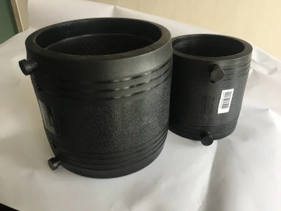  Multi-Size PE HDPE Pipe Electrofusion Fitting Electro Fusion Coupler Equal Coupling for HDPE Pipe