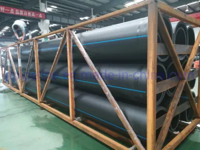 High Density Polyethylene HDPE Pipe for Water Supply 28" Inch DN710