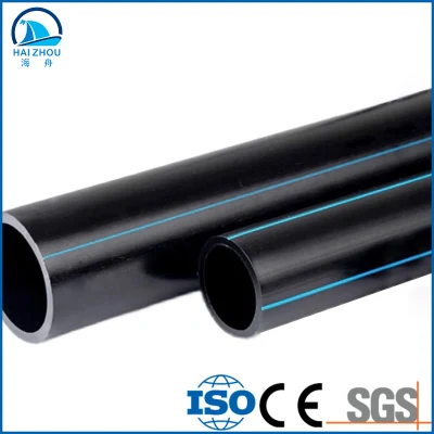 PE100 Water Pipes Supplier ISO9001 SDR11 Pn8 Water Irrigation Pipe