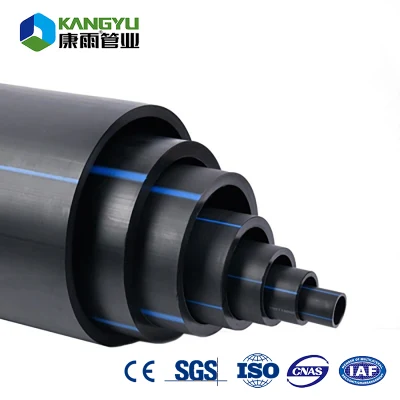HDPE Water Pipe PE Class10 SDR17 SDR11 DN16-1600 Manufacture