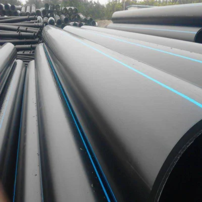 25mm/90mm/315mm/400mm 0.8MPa/1.0MPa/1.25MPa/1.6MPa PE HDPE Plastic Casing High Pressure Pipes for Water Supply/Agriculture Irrigation