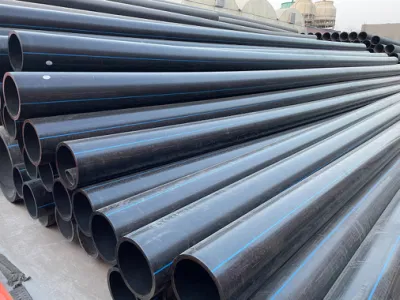 Kehan HDPE High Density Polyethylene Discharge Pipeline Pipe for Sale