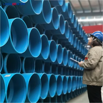  Sn8/10 300mm HDPE Double Wall Corrugated Pipe for Sanitary Sewers