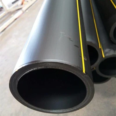 Yellow Line HDPE Gas Pipe /HDPE Gasoline PE Pipes
