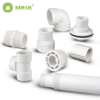  Factory Wholesale Custom Size Water Supply and Drainage Plastic PVC Female Elbow UPVC Thread Pipe Fittings