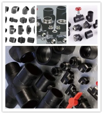  Butt Welded and Socket Fusion PE100 HDPE Pipe Fittings