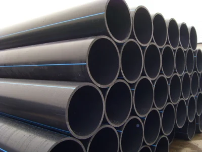ISO4427 PE100 HDPE Large Diameter 355mm 400mm 450mm PE HDPE Pipes for Water Supply