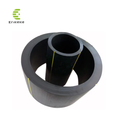  HDPE Pipes Fitting Black PE Plastic Pipe 20-630mm for Water Supply Pipe