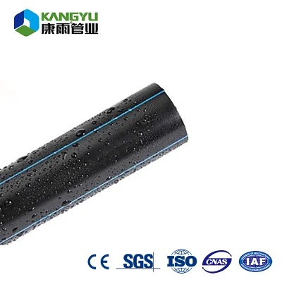 Low Cost Large Diameter 315mm SDR21 Plastic Pipe Pn8 Water Pipe HDPE Pipe for for Raw Water Transmission, Potable and Municipal Water Application