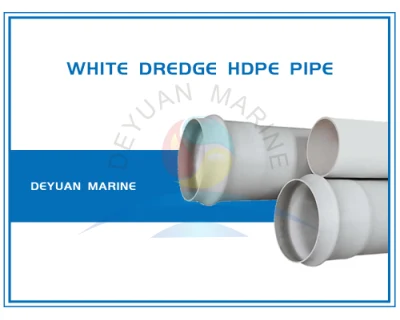  White High Density Polyethylene (HDPE) Tubing