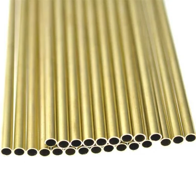 C10200 C12000 ASTM B280 Round Shape End Cap Customized Size Brass Tube for Plumbing