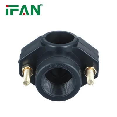 Ifan High Quality Pn6 Pn16 Clamp Saddle HDPE Plastic Clamp Saddles