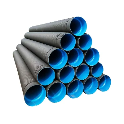  DN16/20/50/63/110/315/400/500/630/1000/1200mm Water, Irrigation, Black and Blue Striped Polyethylene Pipes