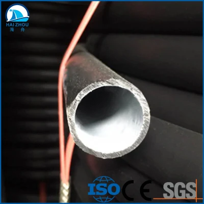 Customized Black Colour HDPE Pipe Steel Wire Mesh Reinforced PE Composite Pipe
