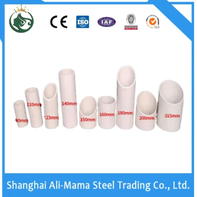 PVC, PP, PE Pipe Flexible PVC Hose PVC Fitting Water Pipe Hot Water Plastic Pipe