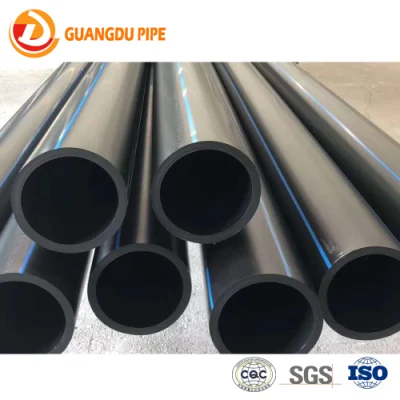  PE100 400mm 500mm 630mm HDPE Poly Drainage Pipe Prices for Water Supply